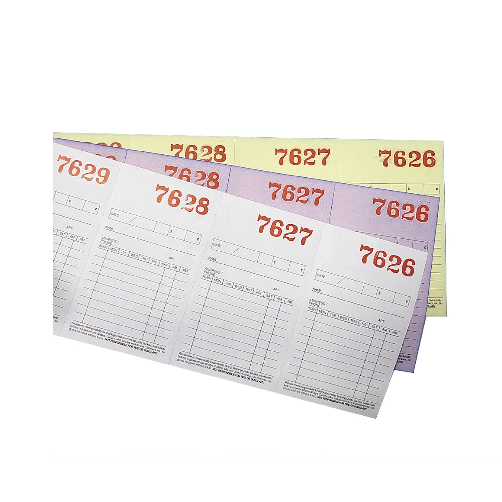 Counter Book Blank 400 Invoices / Book