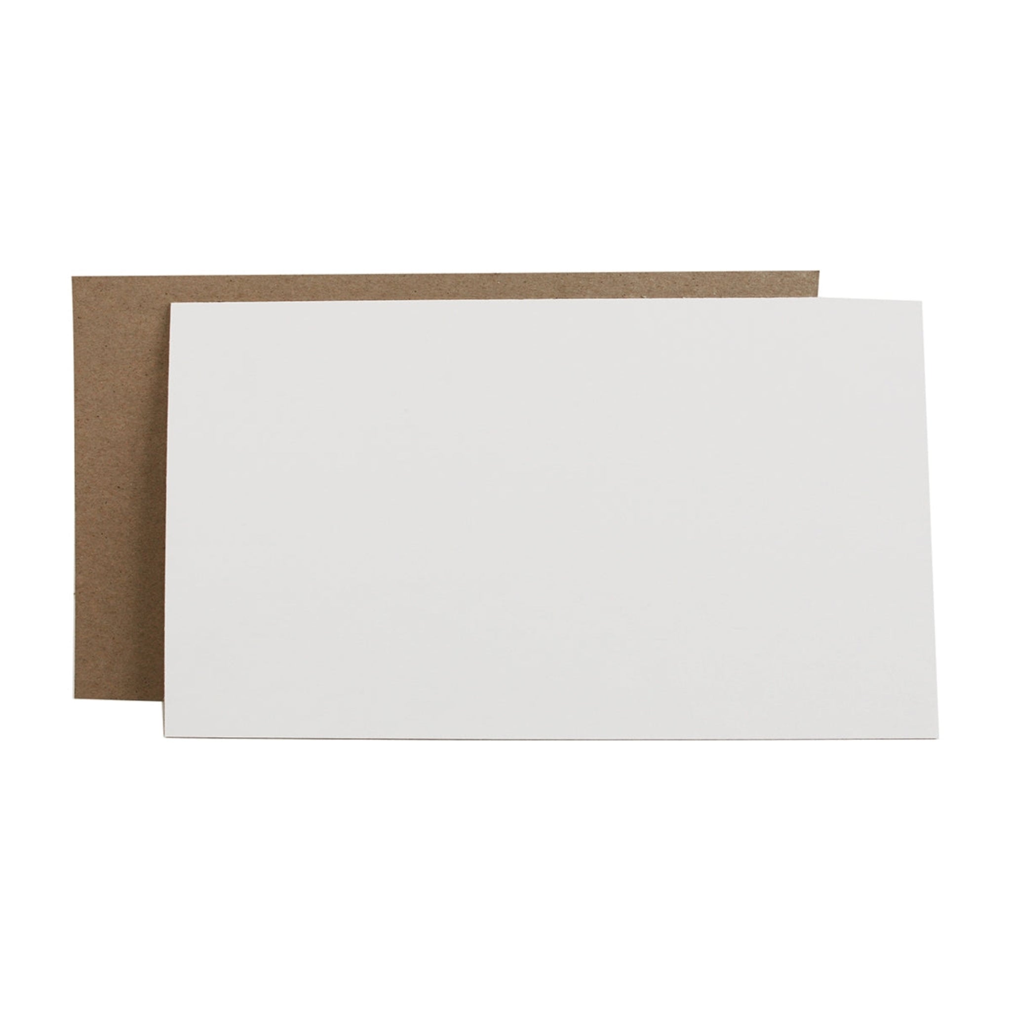 Shirt Board 8" x 14" White 50 Lbs. / Box