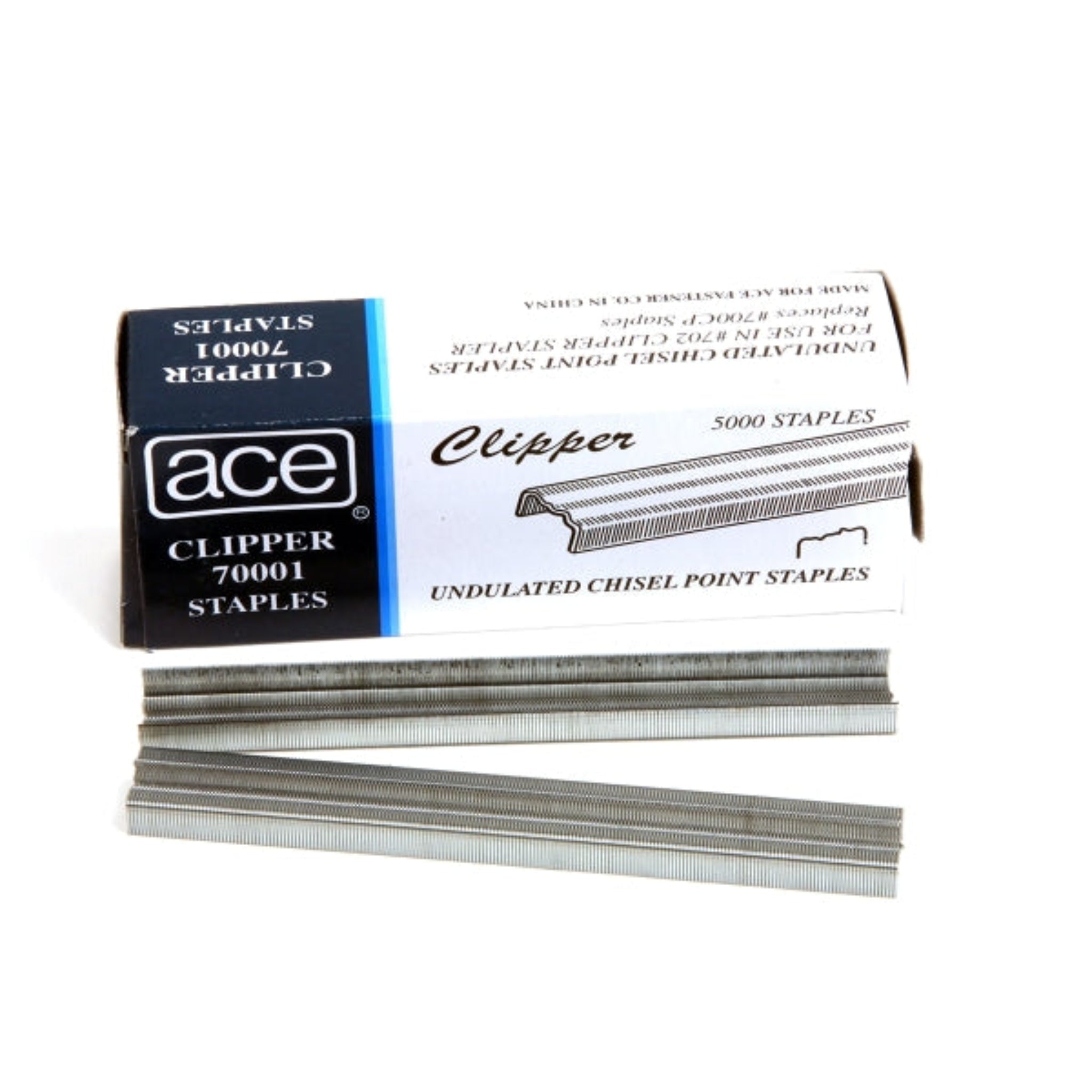 Ace Clipper Staples 5,000 / Box