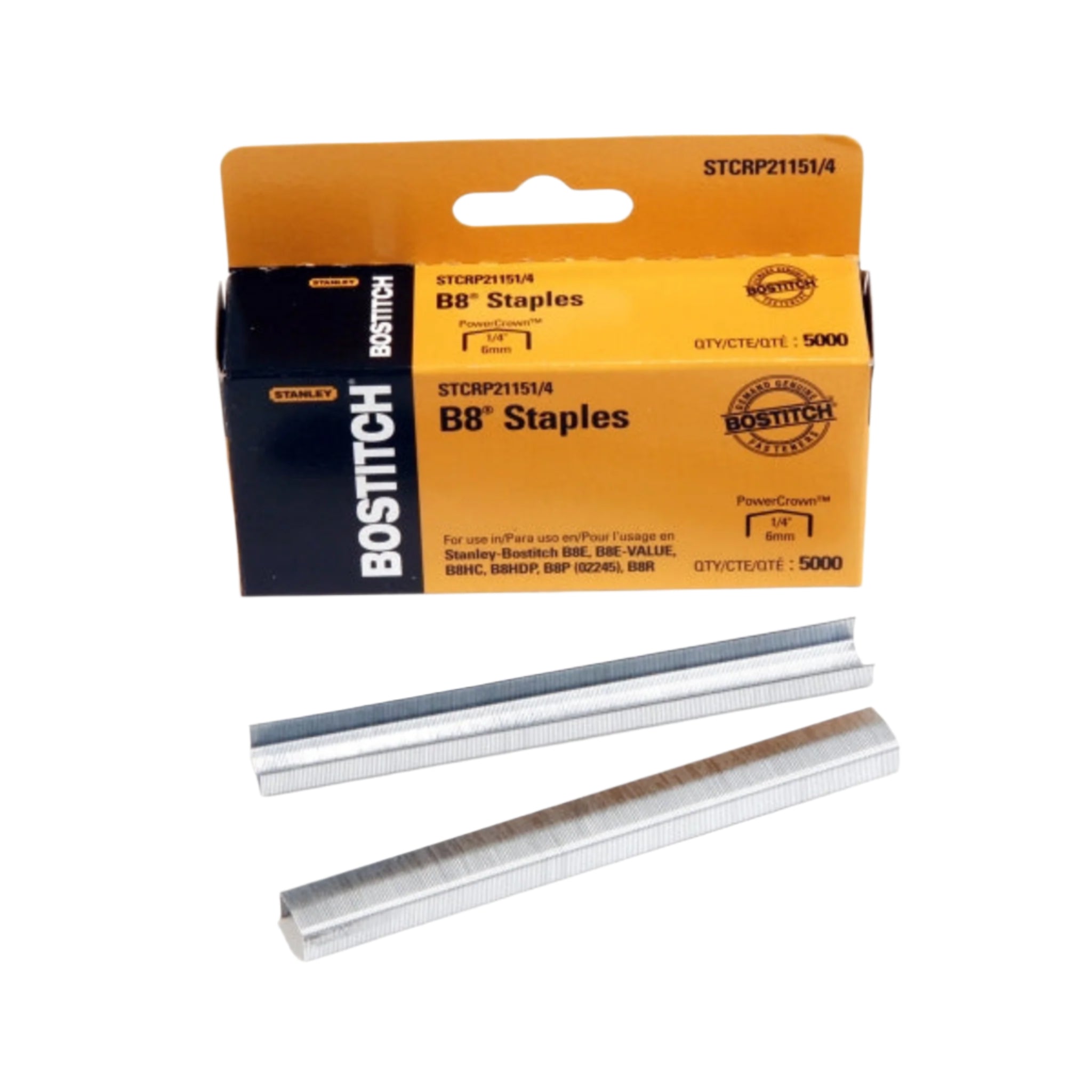 Bostitch B8 Staples 5,000 / Box