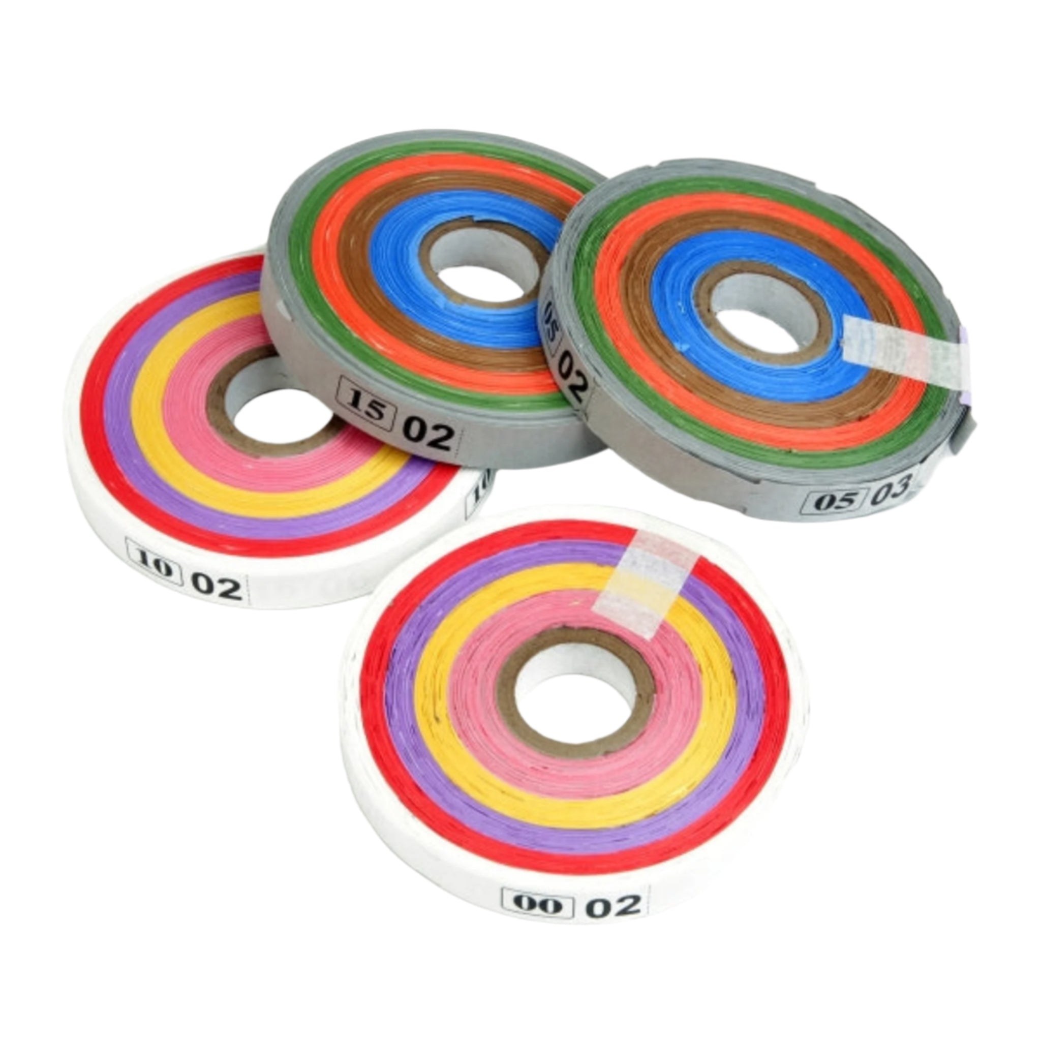 Control Roll Shirt Tag Multi Color 10,000 / Box