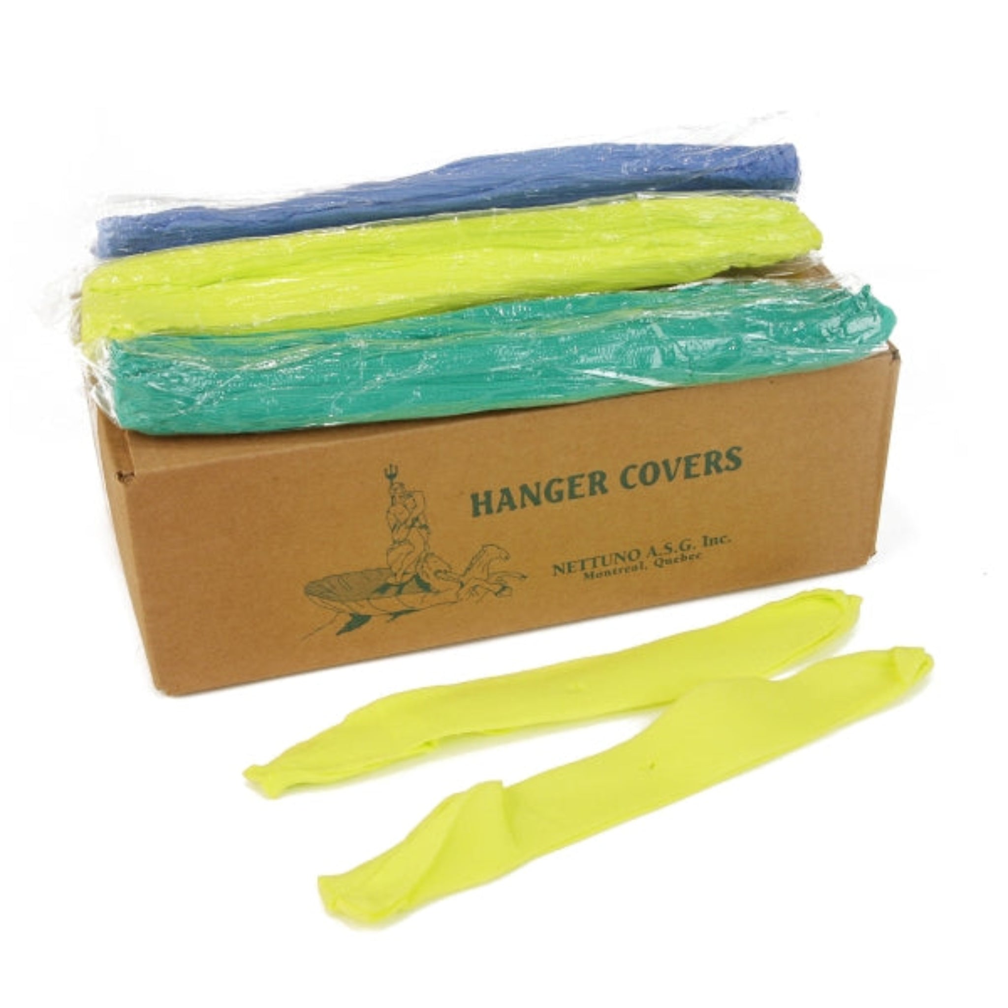 Foam Hanger Cover Assorted Colors 500 / Bag