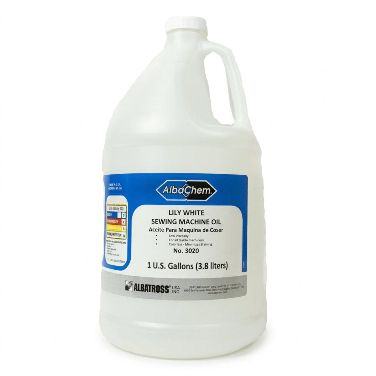 Lily White Sewing Machine Oil
