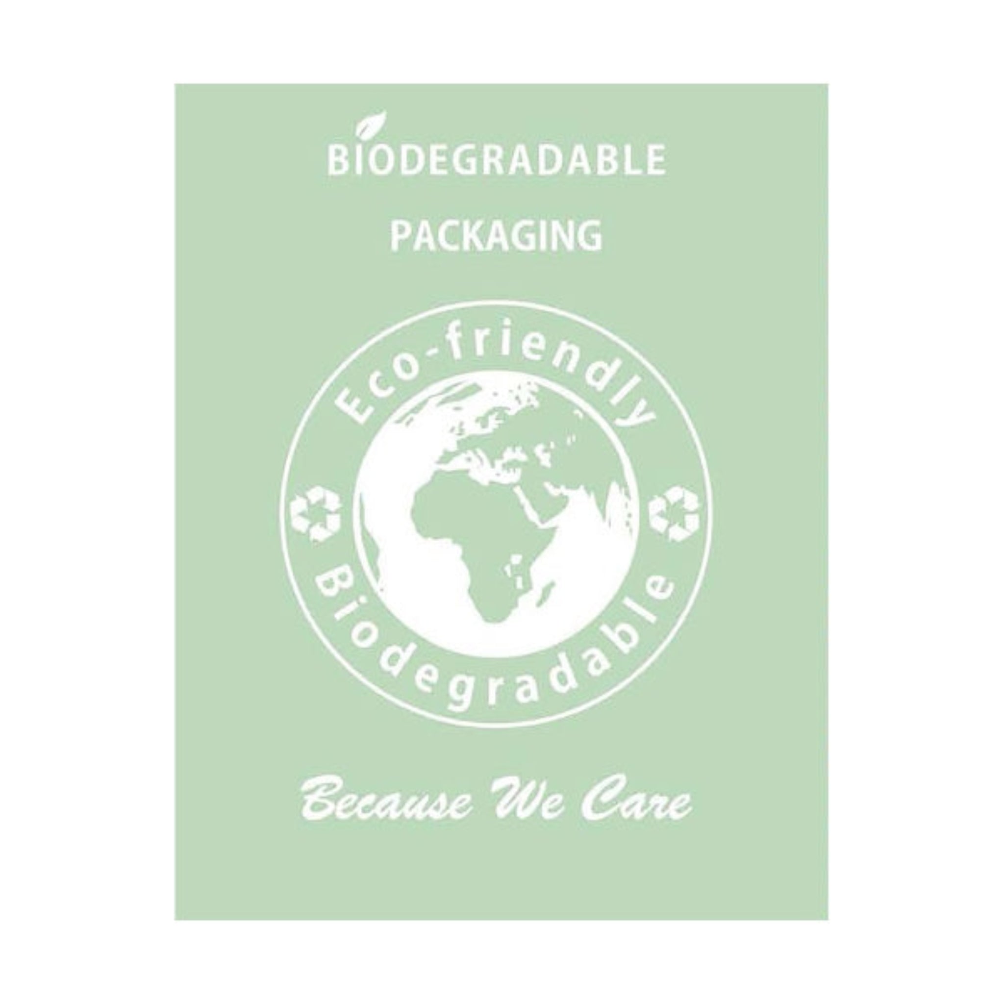 Poly Bag Biodegradable Green Tint 21 Lbs. Net