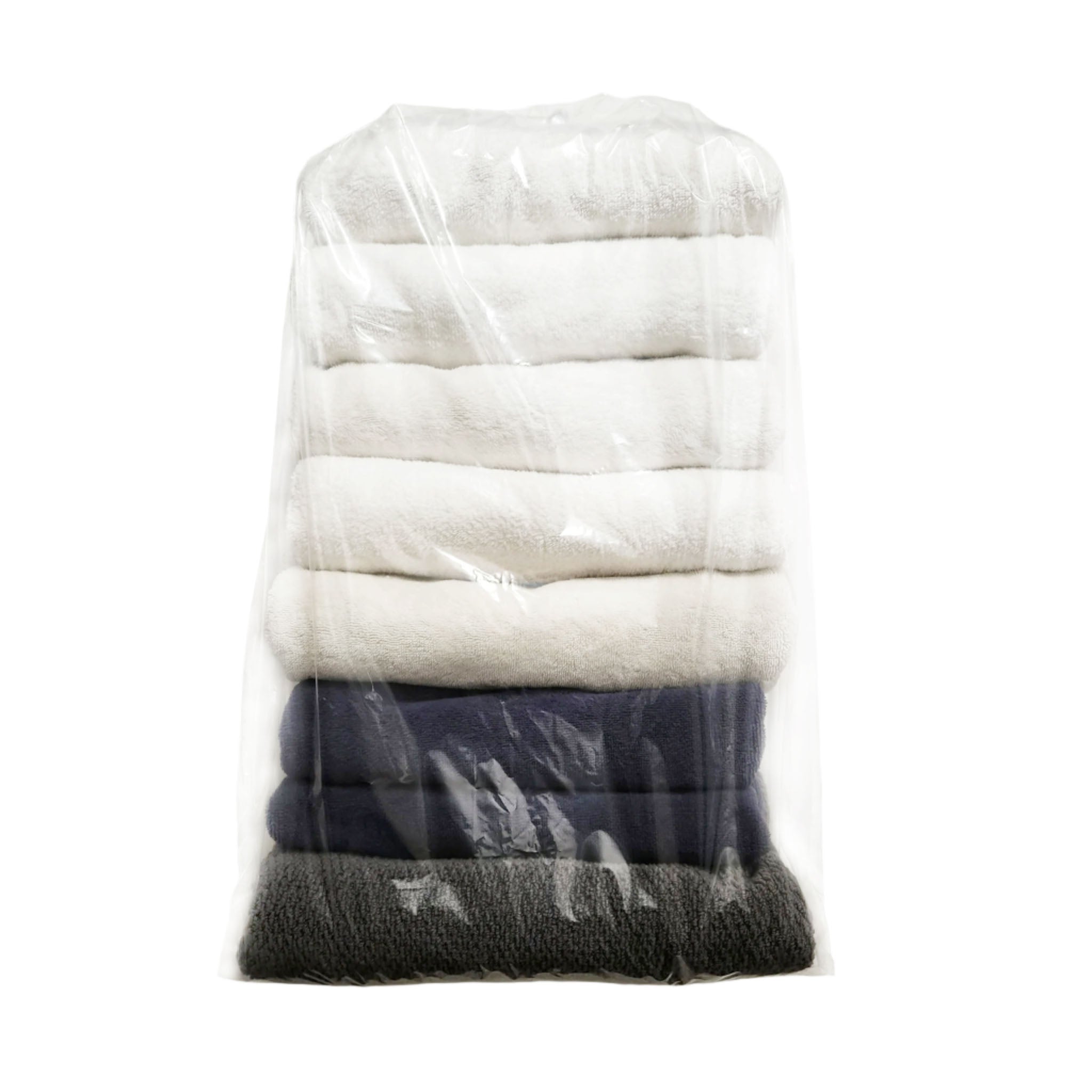 Wash & Fold Bag Clear 1.1 Mil. 250 / Box